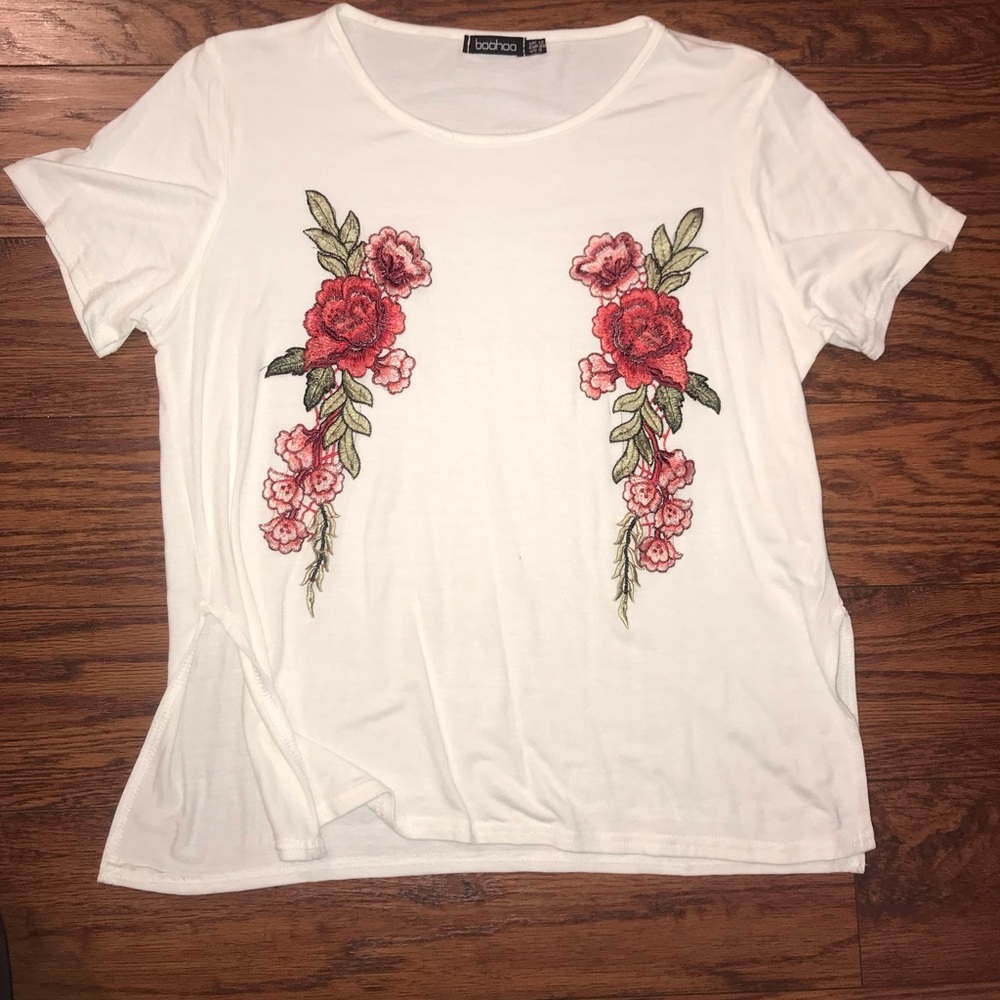 Embroidered Tee